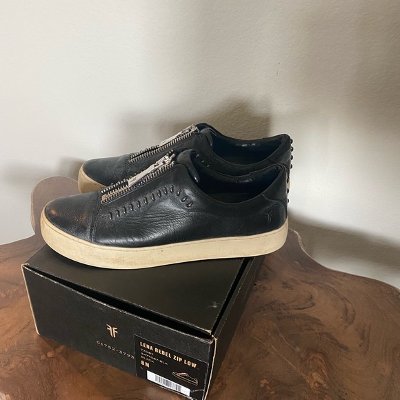 Frye Lena rebel zip low sneakers - Picture 2 of 4